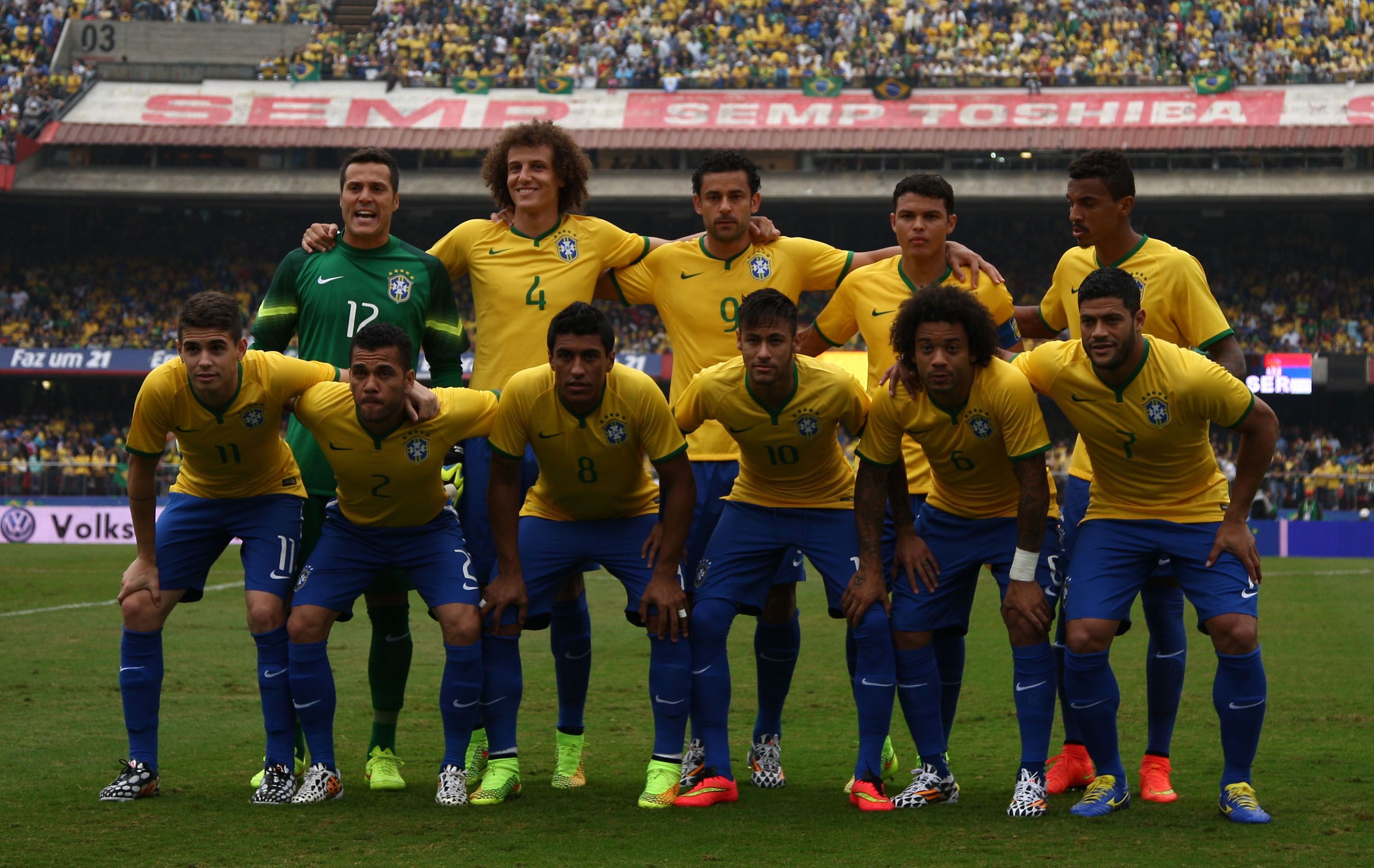 Renda de Brasil x Sérvia se torna a maior da história da Seleção Brasileira