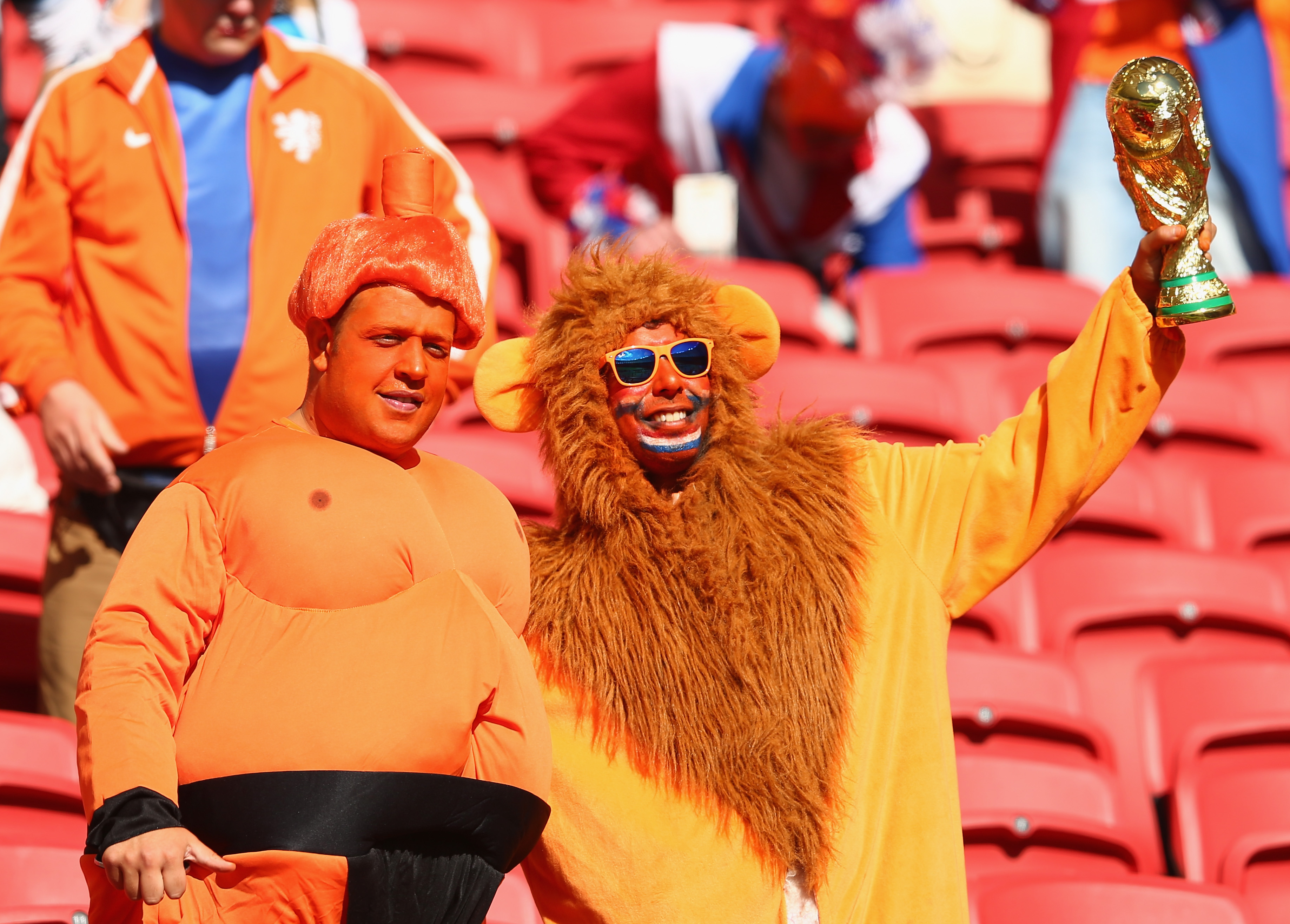 Cangurus x Leões: torcedores fazem a festa no Beira-Rio para Austrália e Holanda