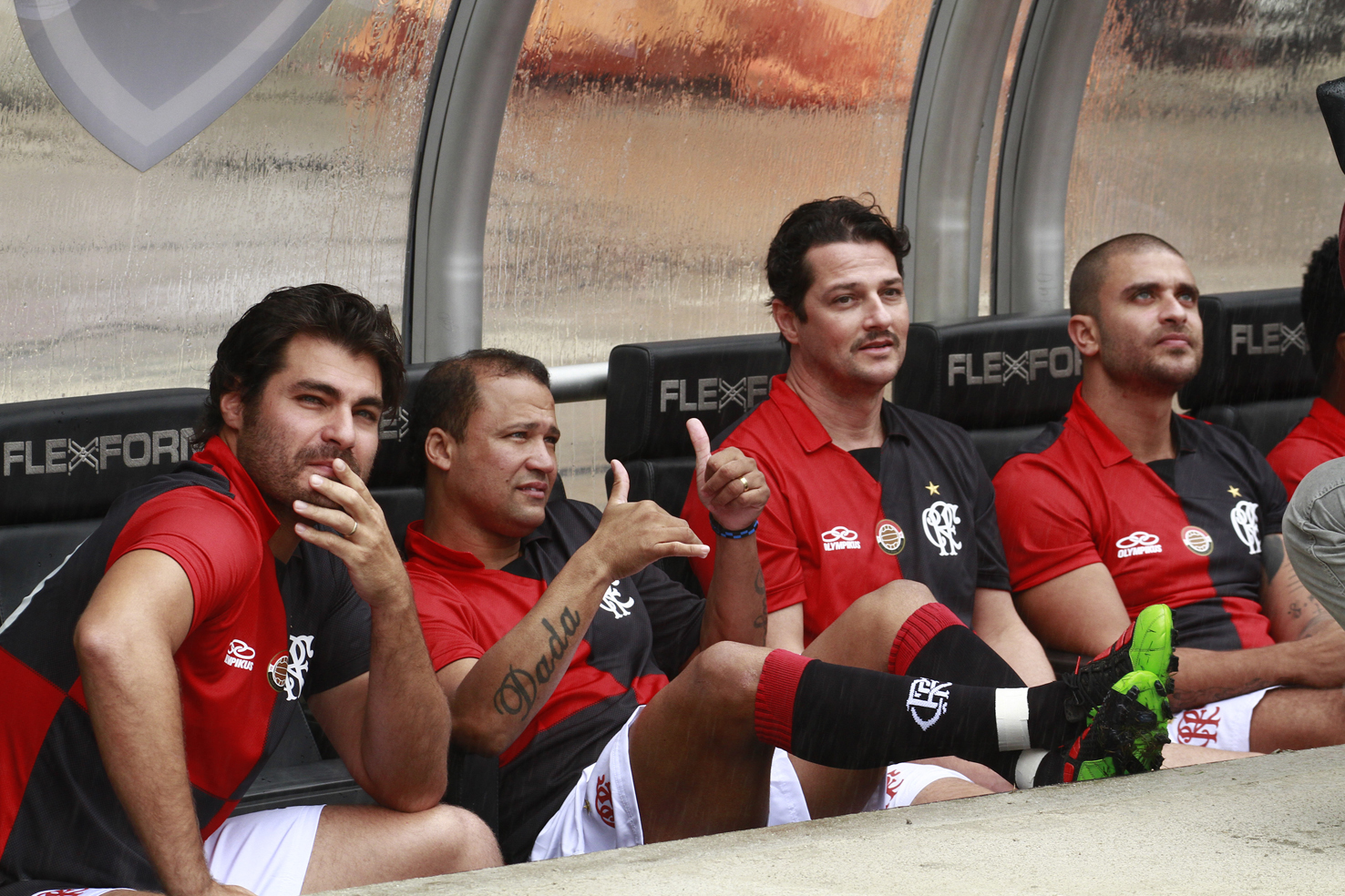 Atores do futebol brasileiro.