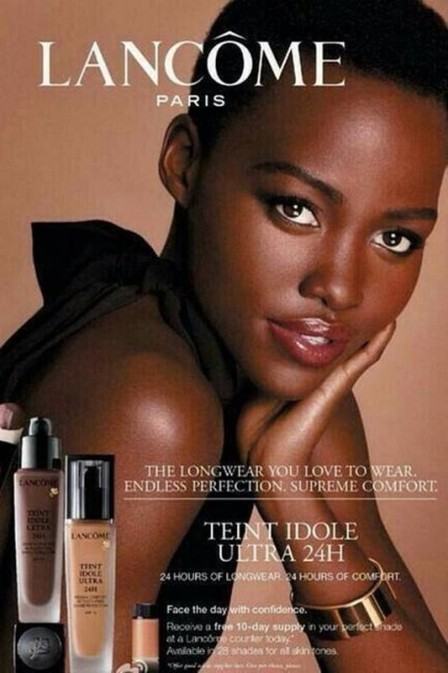 Campanha da Lancôme com Lupita Nyong'o é divulgada