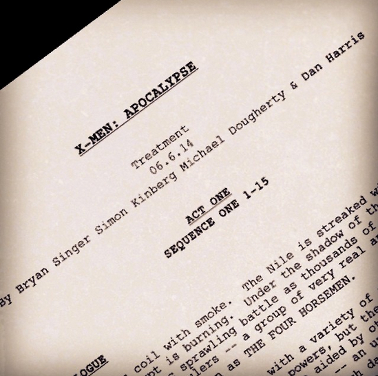 No Instagram, diretor vaza parte do roteiro de novo X-Men, que estreia em 2016