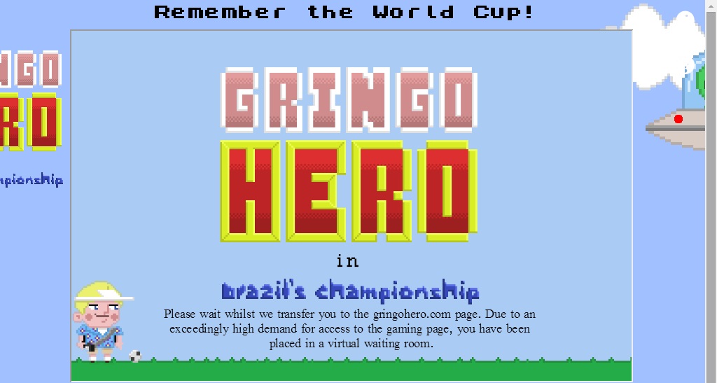Relembre os melhores momentos da Copa com Gringo Hero, o jogo mais carisma do Mundial