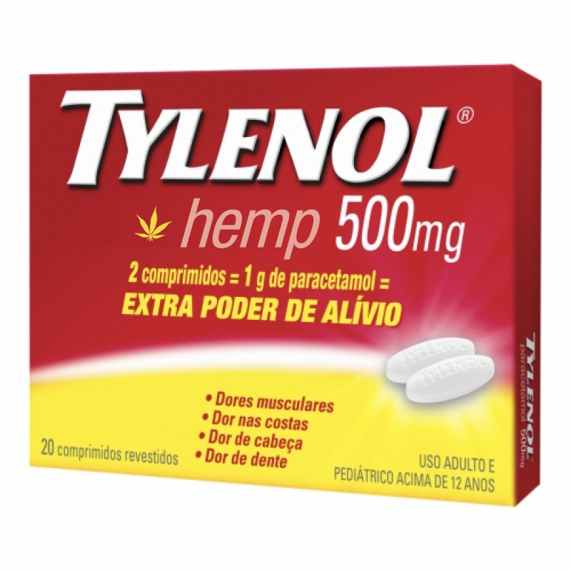 Dores no corpo e na alma seriam combatidas com comprimidos de Tylenol Hemp