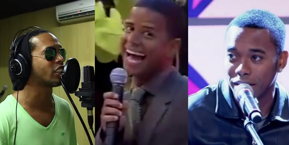 Craques em seus esportes, jogadores não brilham tanto assim como cantores; assista