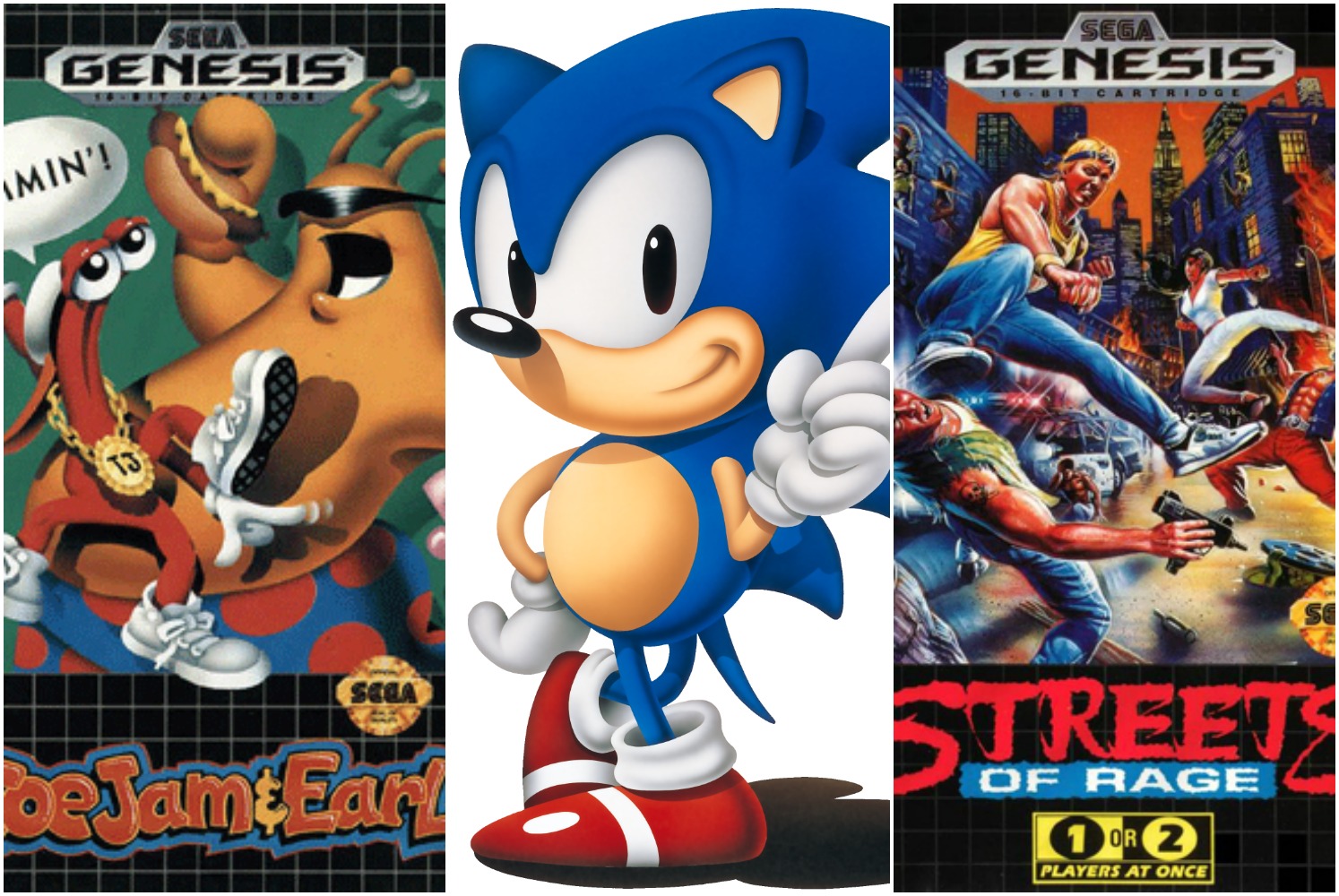 Jogo - Sonic The hedgehog - Sega Mega Drive