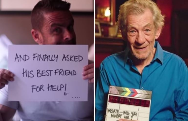 Cineasta faz pedido de casamento para namorado com a ajuda de Ian McKellen