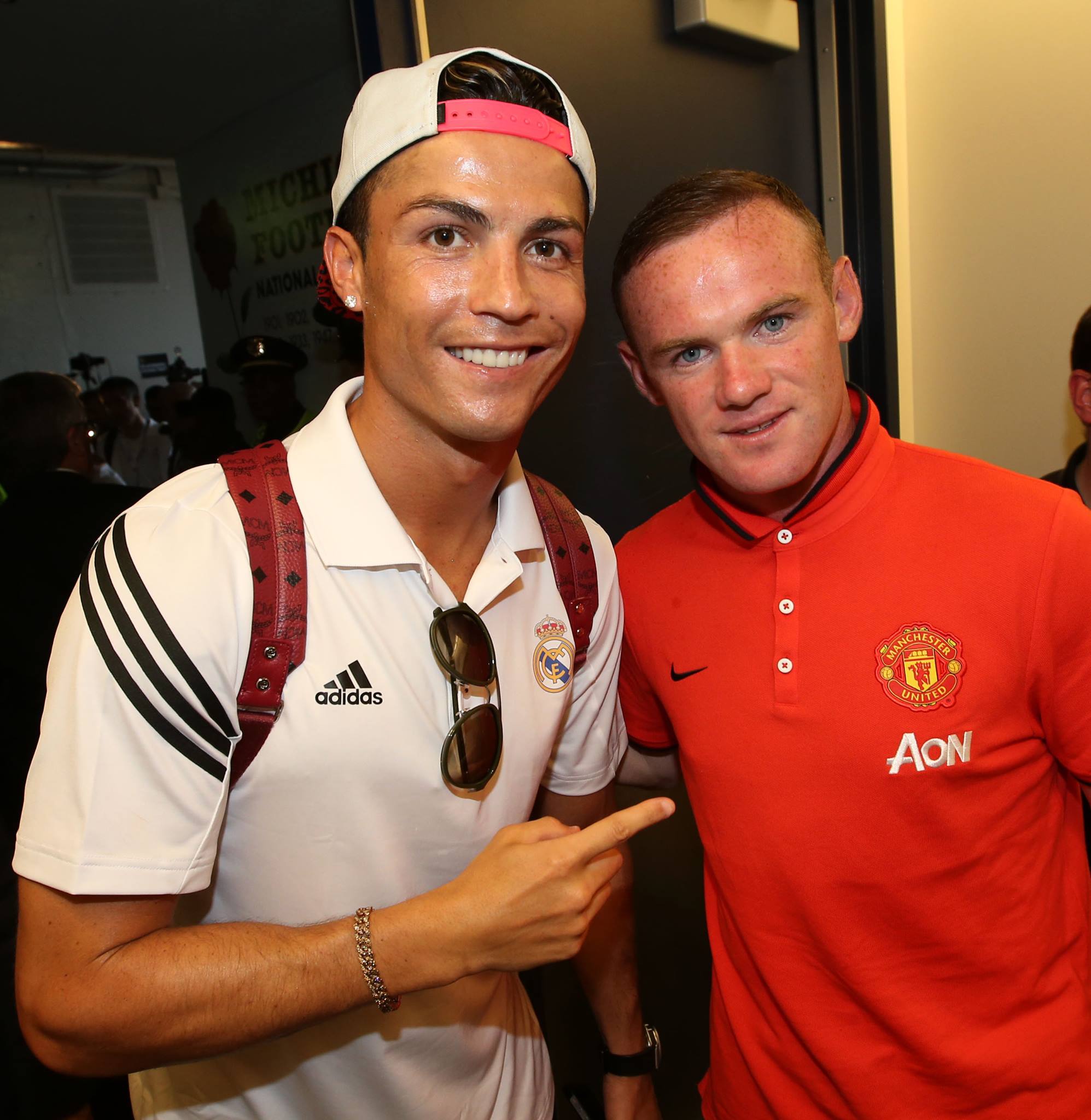 Cara de saudades do Manchester United