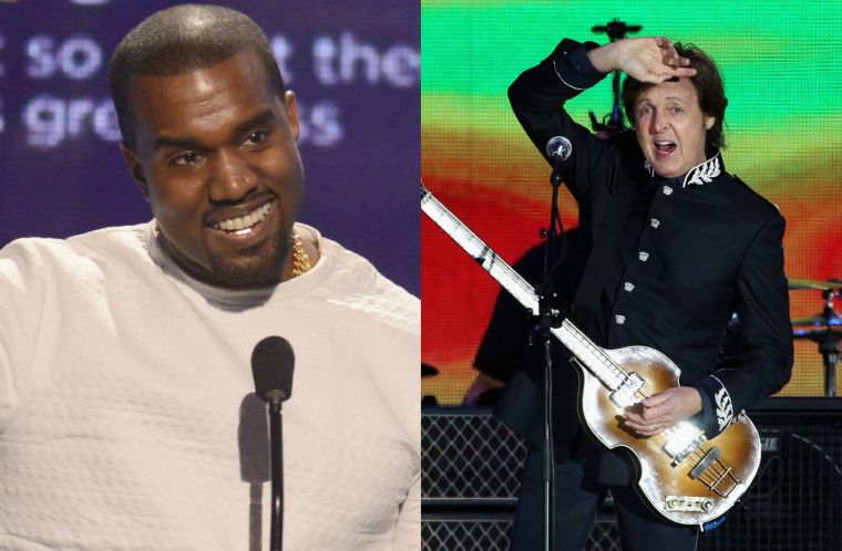 Paul McCartney e Kayne West estão compondo músicas juntos, diz site