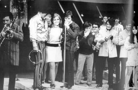 Programa Jovem Guarda, exibido pela TV Record na década de 60