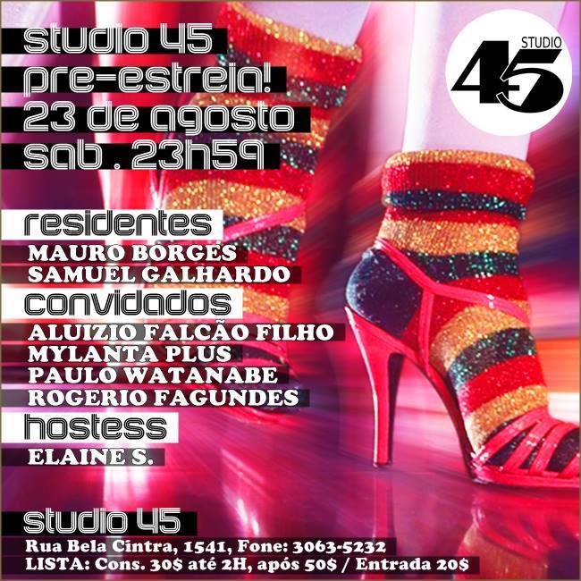 DJ Mauro Borges abre Studio 45, bar dedicado aos anos 70, 80 e 90, em SP
