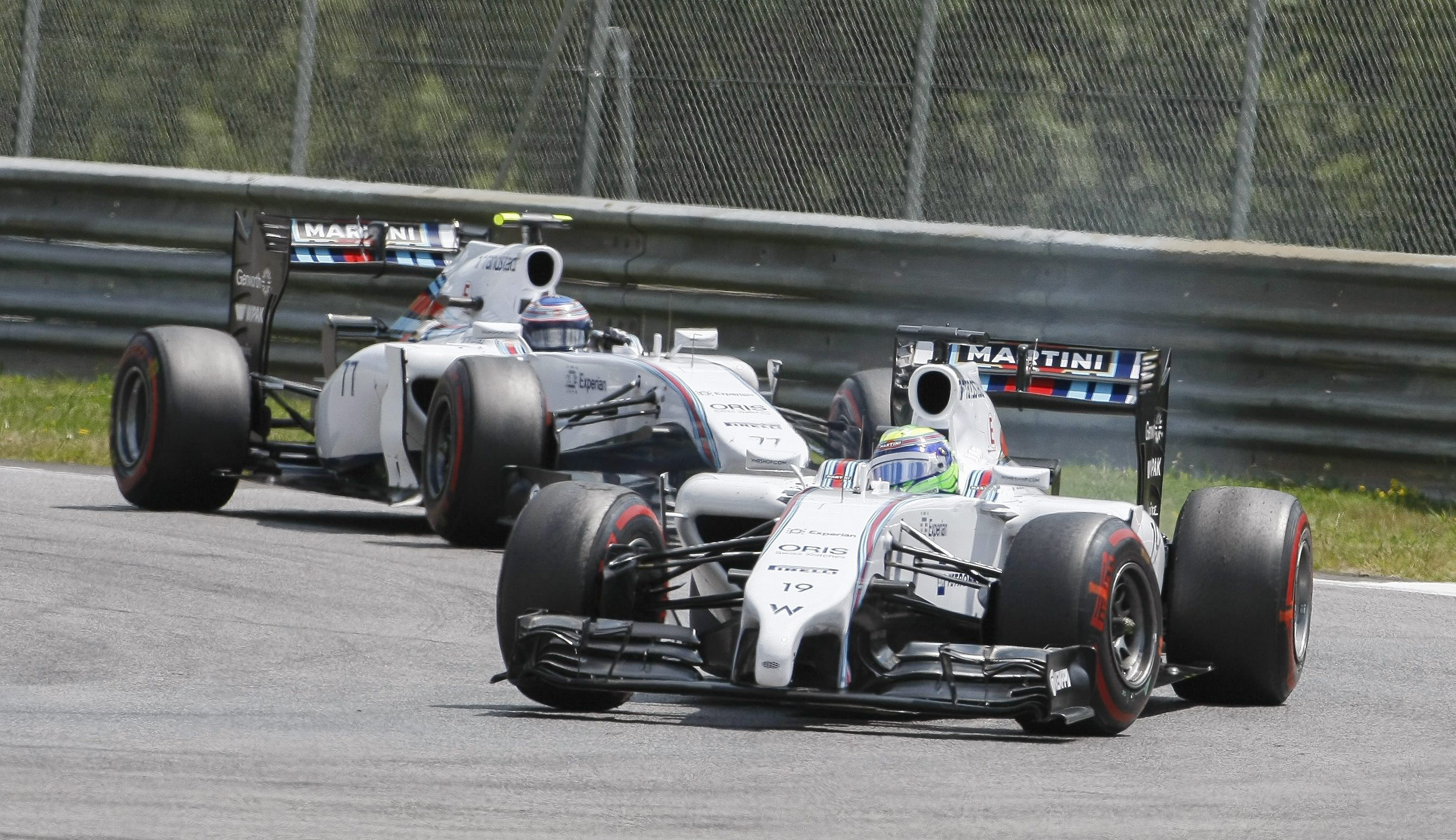 Massa e Bottas serão os pilotos da Williams em 2015