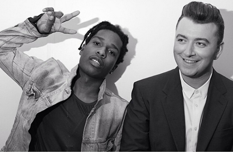 A$AP Rocky faz remix de 'I'm Not The Only One', de Sam Smith; ouça