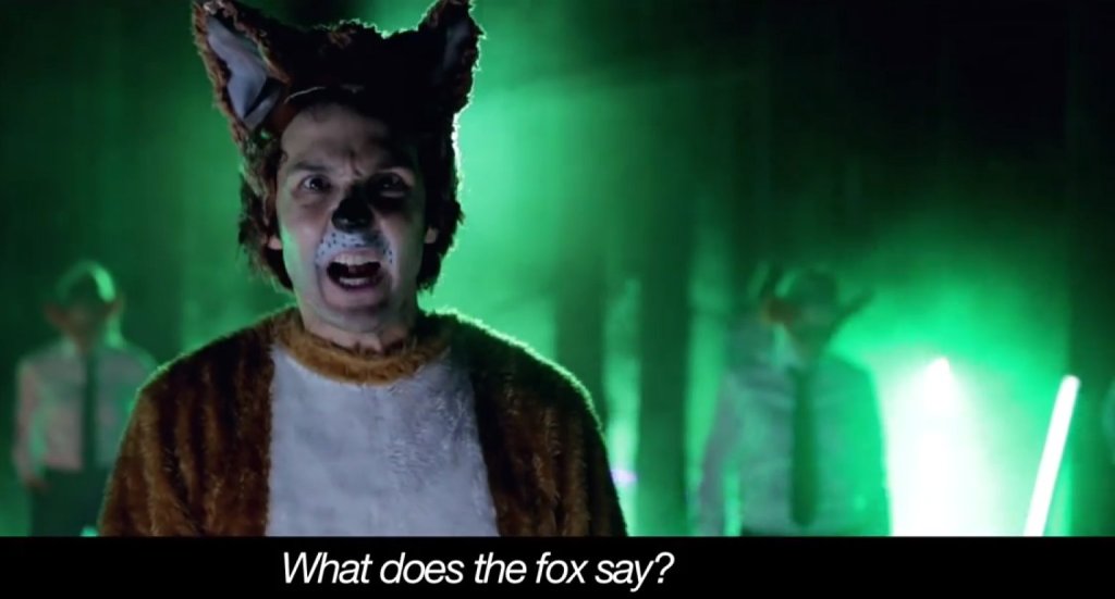 Mesmo ano de Ylvis - The Fox (What Does The Fox Say?)