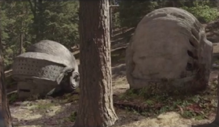 Pharrell encontra capacetes gigantes do Daft Punk em teaser de 'Gust of Wind'; assista