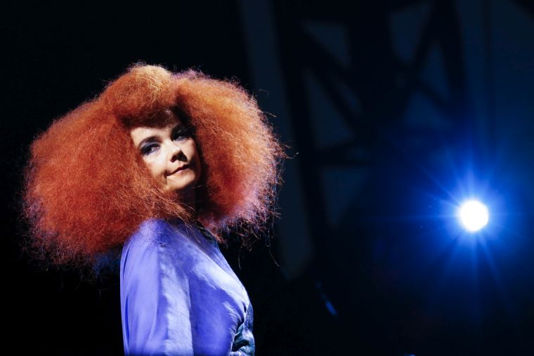 Björk trabalha em novo álbum, mas cancela participação em estreia de seu filme