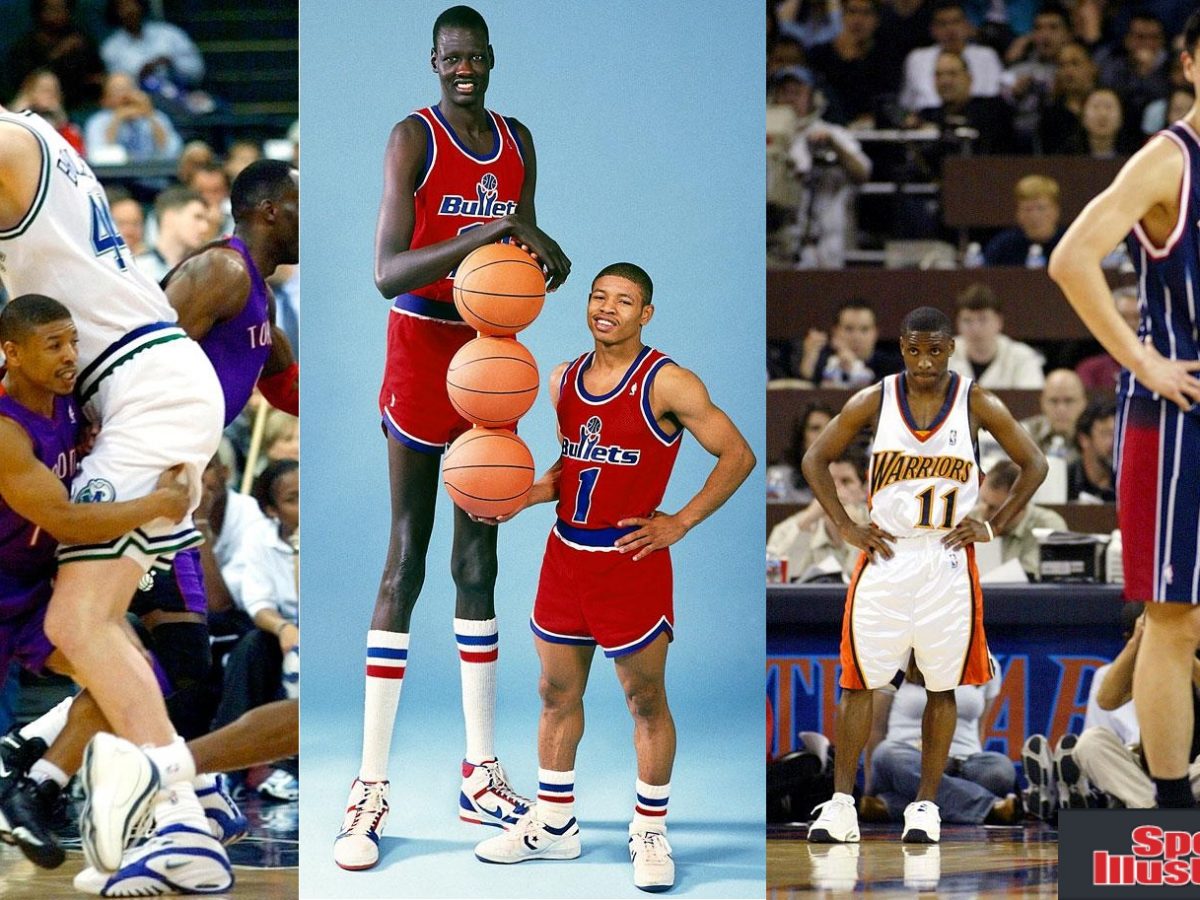 Do menor ao maior: conheças os jogadores mais altos e os mais baixos da  história da NBA – Vírgula