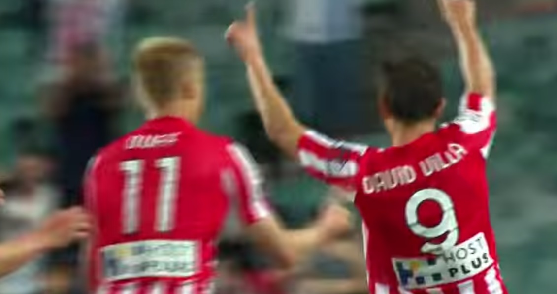 Com muita classe, David Villa marca seu primeiro gol por equipe australiana; assista