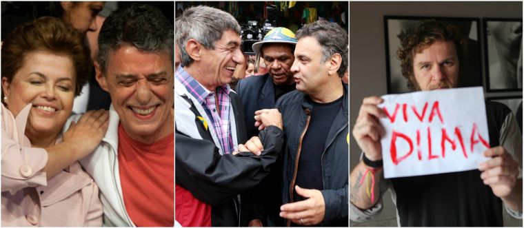Fla x Flu musical: quem cola no bonde de Dilma e no de Aécio