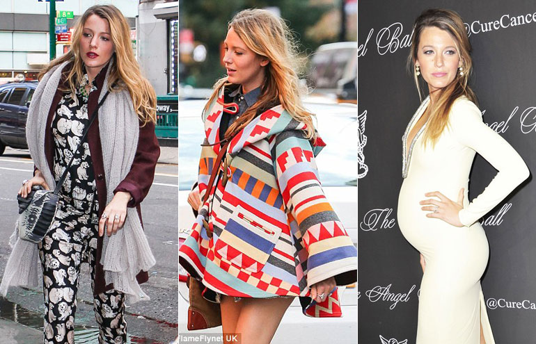 Gravidinha do momento: Blake Lively descarta roupas de maternidade e aposta em looks cool
