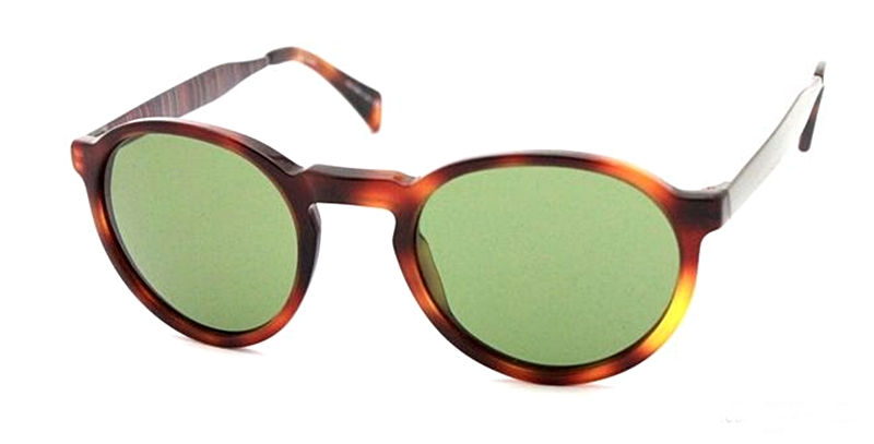 Óculos de sol Paul Smith com armação em acetato estilo tartaruga; R$ 850, na Ótica Digital (www.oticadigital.com.br/)