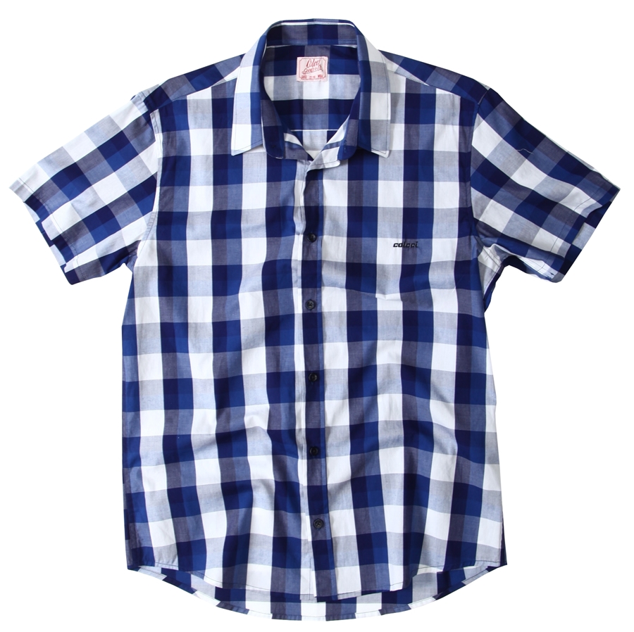 Camisa xadrez manga curta; R$ 229, na Colcci (www.colcci.com.br). Preço pesquisado em novembro, sujeito a modificações 