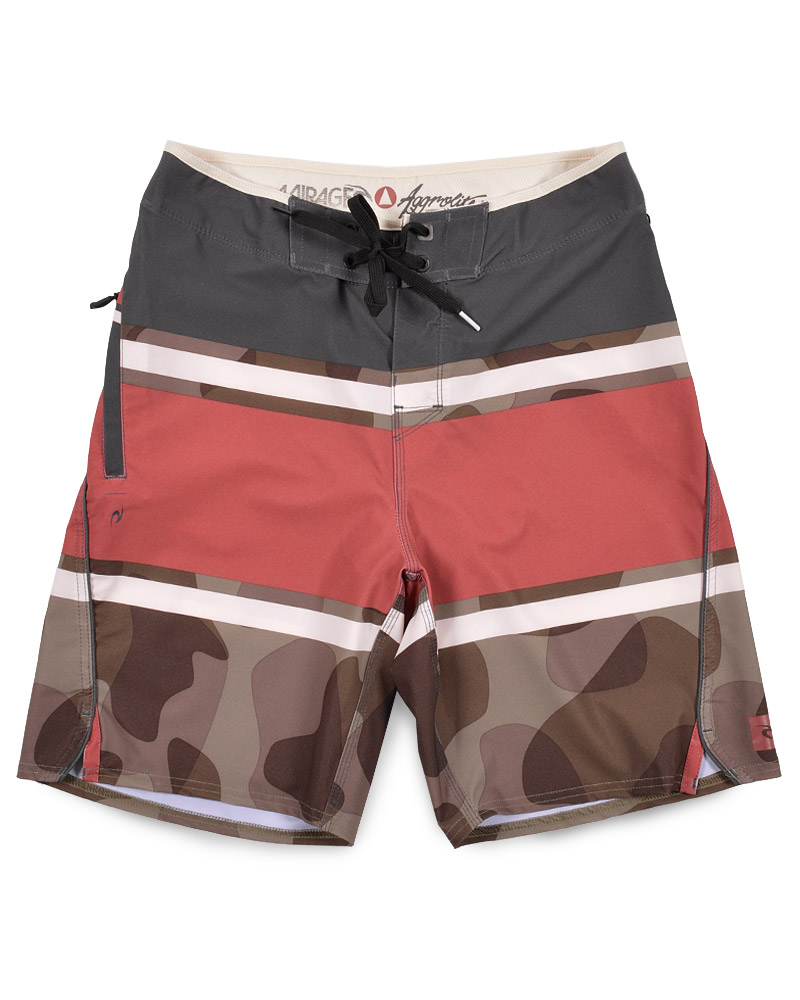 Bermuda surf com listra e estampa da linha Gabriel Medina; R$ 269,90, na Rip Curl (www.ripcurl.com.br)