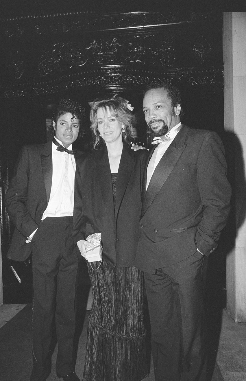 Michael Jackson, Peggy Lipton e Quincy Jones