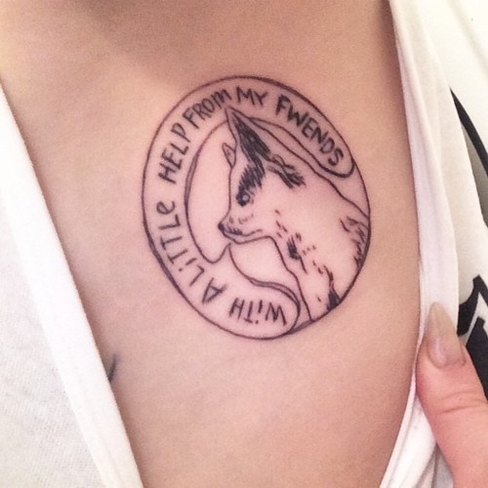 Homenagem ao seu dog Floyd