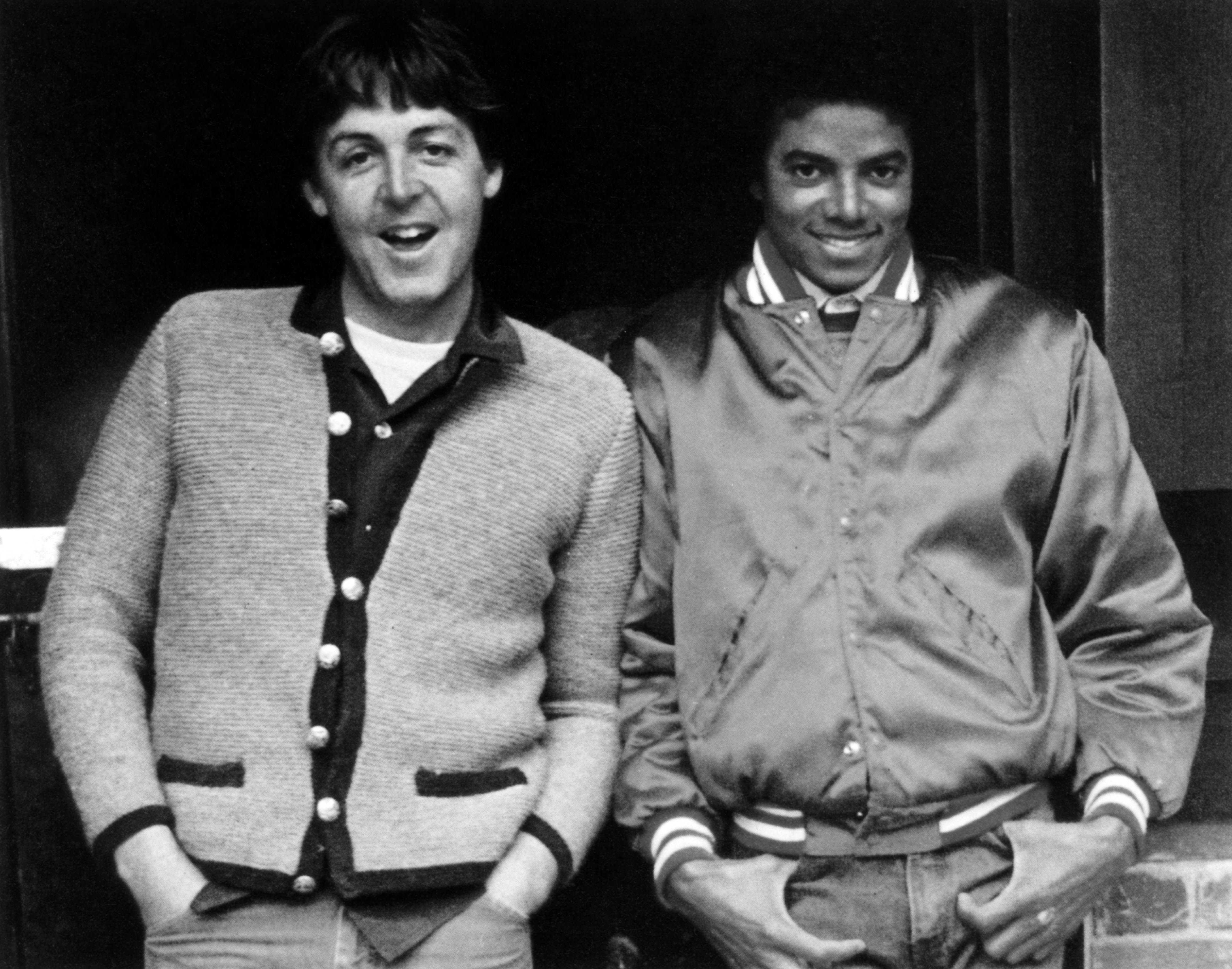 Paul McCartney e Michael Jackson