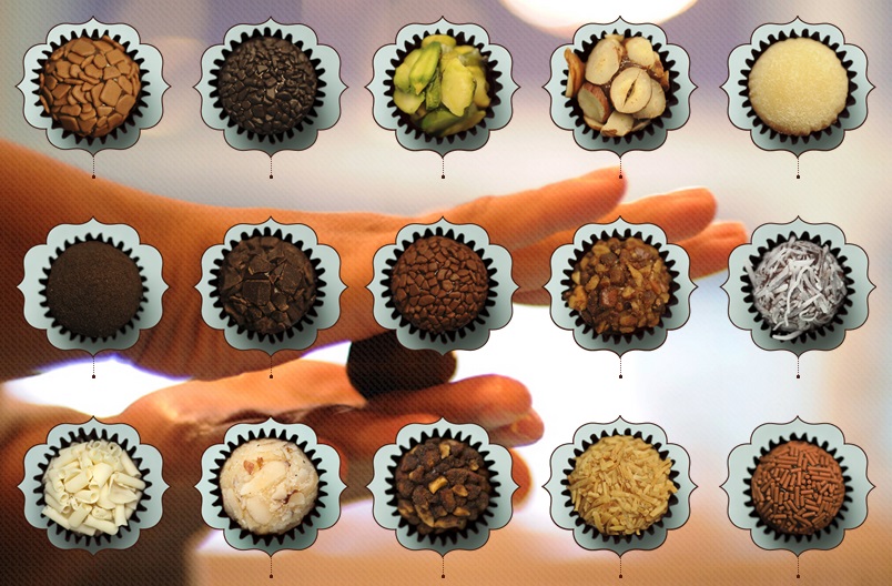 O brigadeiro gourmet é a pedra fundamental da gourmetização dos rolês, e teve como um de seus pioneiros a doceira Juliana Motter. Ela criou o ateliê Maria Brigadeiro que produz doces com coisas do tipo, 'leite com redução de menta', 'lâminas de pistache levemente tostadas' e 'cacau com vinho do porto'