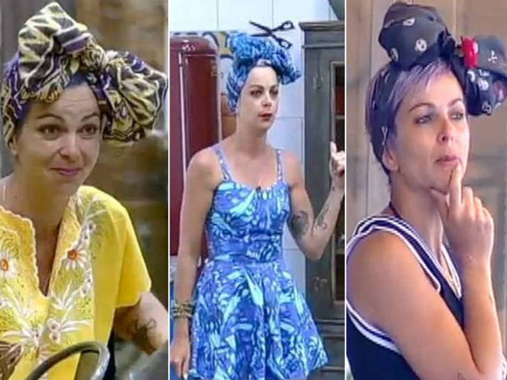 Fashionista, abusou dos acessórios no programa