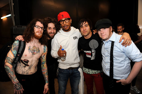 Com o Fall Out Boy