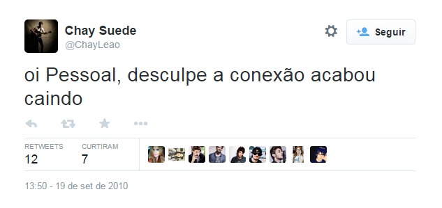 Deu ruim...