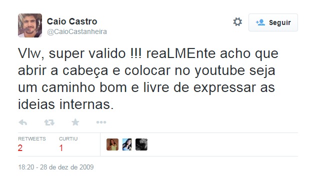 Fiquei boiando...