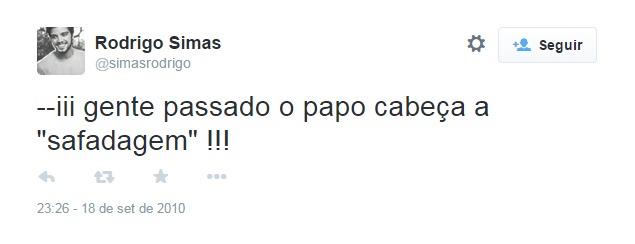 ~~SAFADAGEM~~
