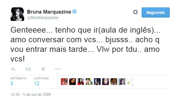 (Aula de inglês)