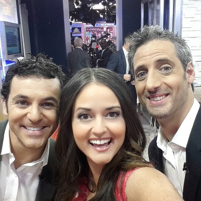 Fred Savage, Danica McKellar e Josh Saviano em 2014