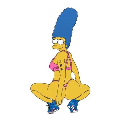 O vídeo Anaconda de Nicki Minaj virou meme até com direito a Marge Simpson