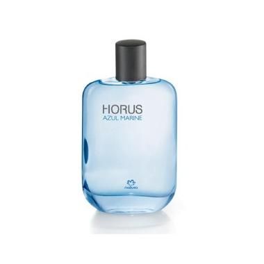 Horus Azul Marine é um Amadeirado Aromático; R$ 66,90 (100ml), na Natura (www.natura.com.br). Preço pesquisado em dezembro de 2014, sujeito a modificações 
