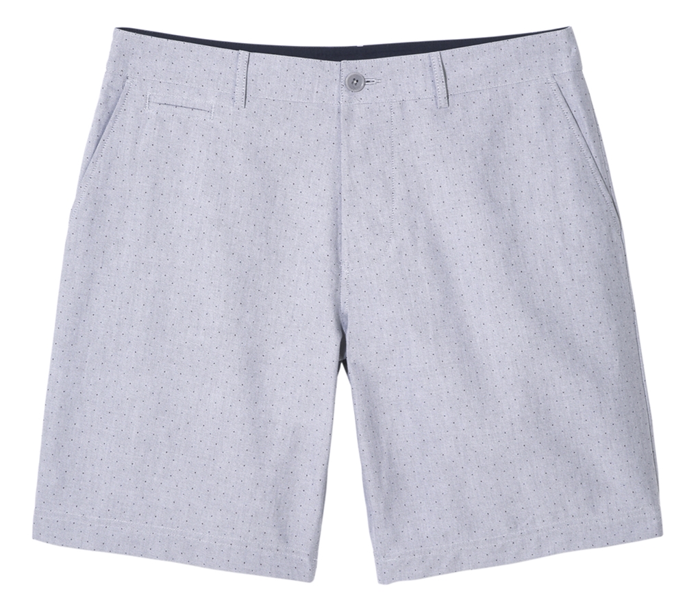 Bermuda; R$ 452, na Fred Perry (Tel. 11 3198-9351). Preço pesquisado em dezembro 2014, sujeito a alteração 