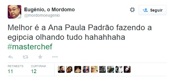 Ana Paula Padrão vira meme no Twitter por conta de sua performance no programa MasterChef