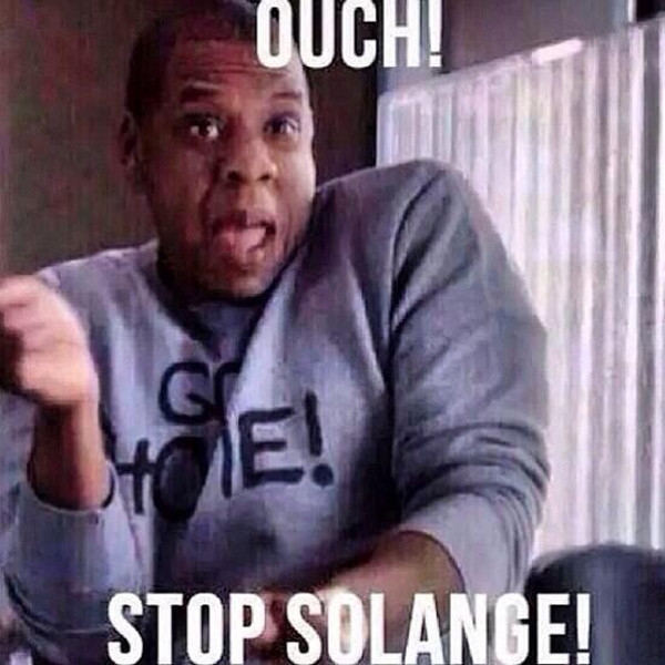 Jay Z não escapou dos memes depois da briga que teve com a cunhada Solange Knowles