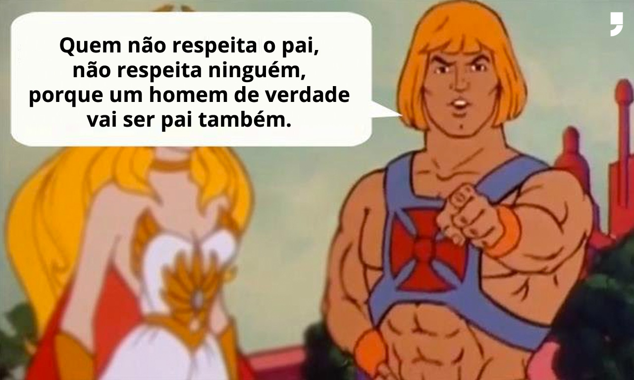 Bem que o He-Man poderia usar as letras do Chorão para seus ensinamentos em cada final de episódio