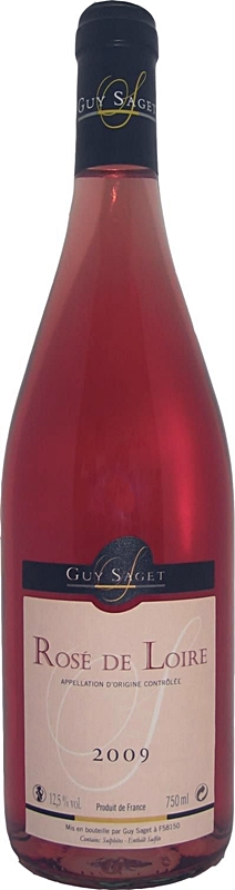 Rosé de Loire 2011 (Domaine Guy Saget), vinho rosado francês; R$ 60,95, na Mistral (www.mistral.com.br). Preço pesquisado em dezembro de 2014, sujeito a modificações