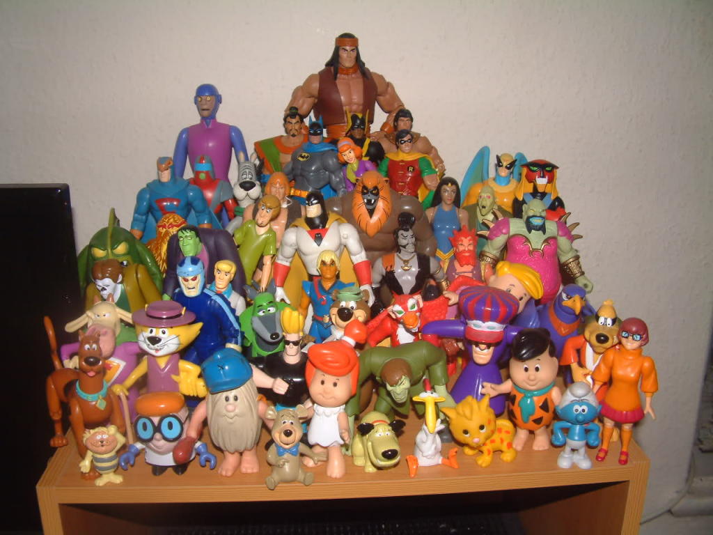 O elenco da Hanna Barbera