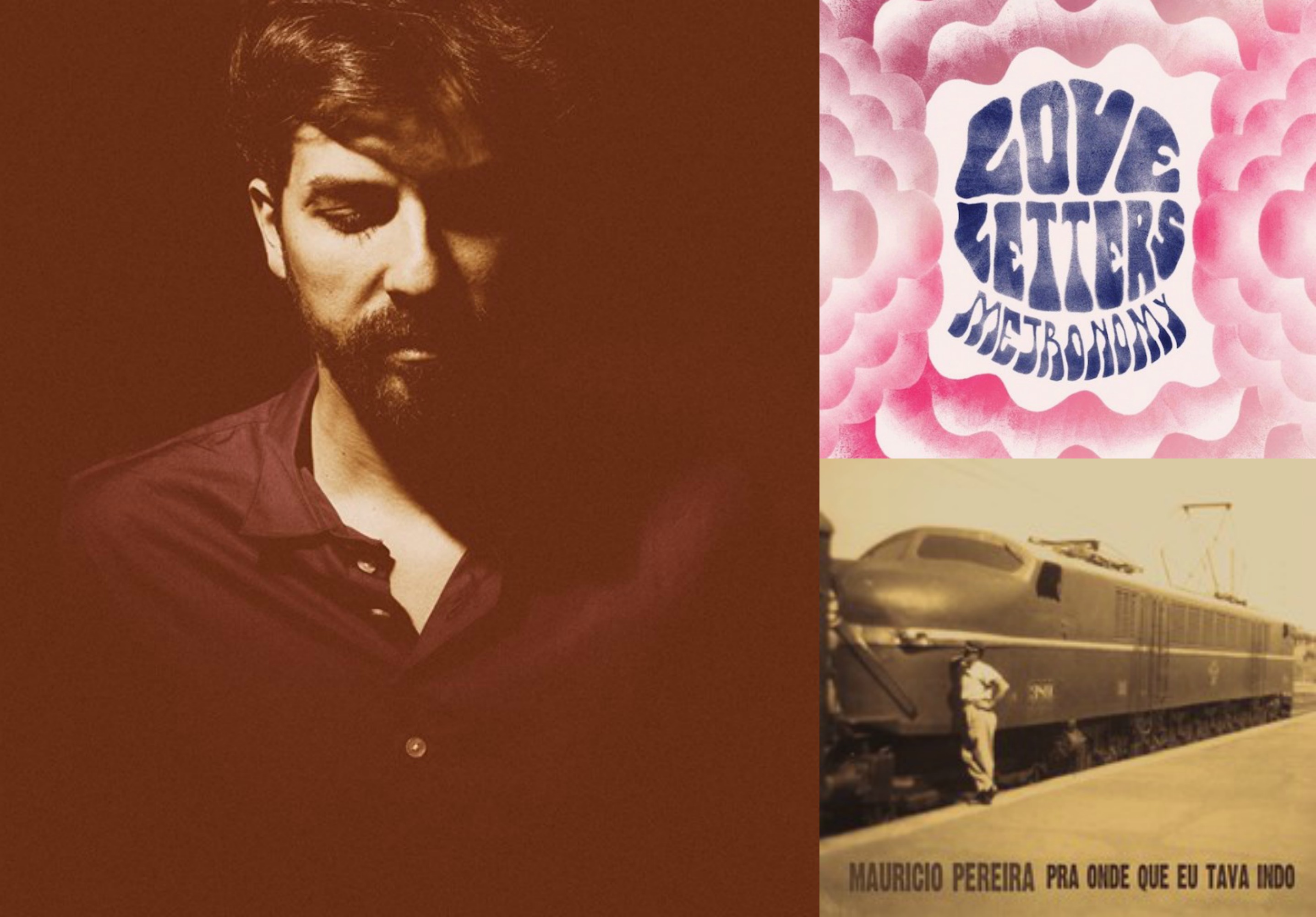 "Love Letters, do Metronomy.  Nesse último álbum como nos anteriores há uma cuidadosa pesquisa de timbres que se faz notar desde a primeira audição. Os níveis sutis das texturas são o destaque. As melodias estão mais 'rococó'. Em algumas faixas também dão o toque inteligente sonoro que a banda vem construíndo álbum a álbum".

"Pra Onde Que Eu Tava Indo, do Maurício Pereira. Ele é um gênio da canção. Nesse último trabalho, soube unir o lúdico das letras a um instrumental consistente. É um disco delícia para ser o primeiro do domingo ensolarado".