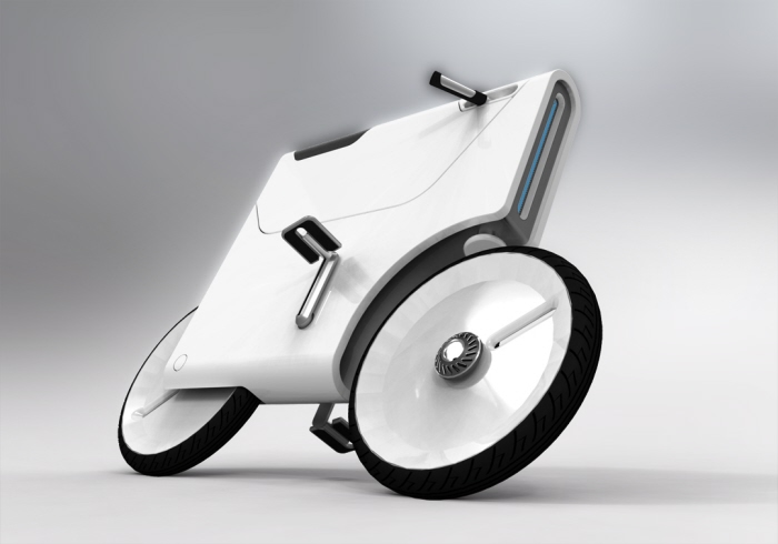 Isso é do tipo de coisa que você encontraria em um dos filmes de De Volta para o Futuro. A bicicleta conceitual Electric Bike, desenhada por Yuki Fujimura, não só armazena energia para dar uma força extra para suas pedaladas como também recarrega aparelhos eletrônicos, como laptops e smartphones, em um compartimento especial. Se design futurista, porém, é definitivamente isca de ladrão em metrópoles brasileiras.