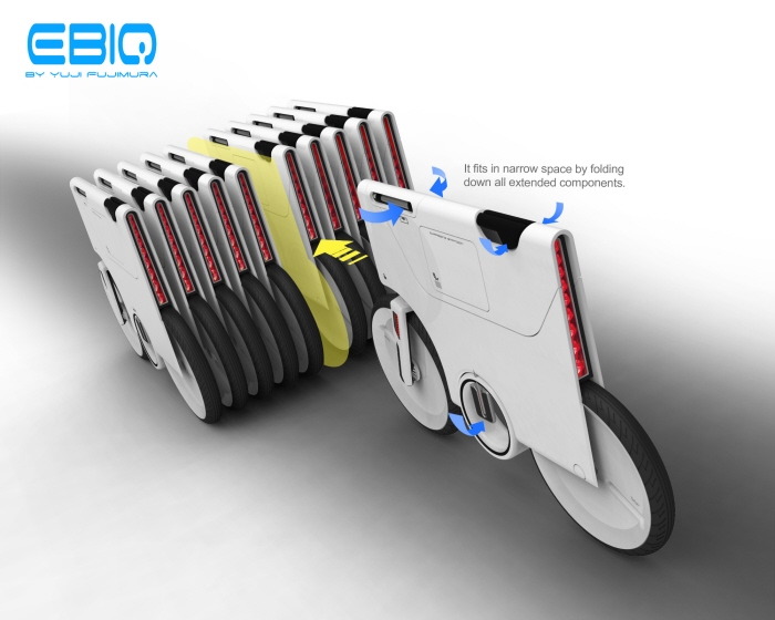 Isso é do tipo de coisa que você encontraria em um dos filmes de De Volta para o Futuro. A bicicleta conceitual Electric Bike, desenhada por Yuki Fujimura, não só armazena energia para dar uma força extra para suas pedaladas como também recarrega aparelhos eletrônicos, como laptops e smartphones, em um compartimento especial. Se design futurista, porém, é definitivamente isca de ladrão em metrópoles brasileiras.