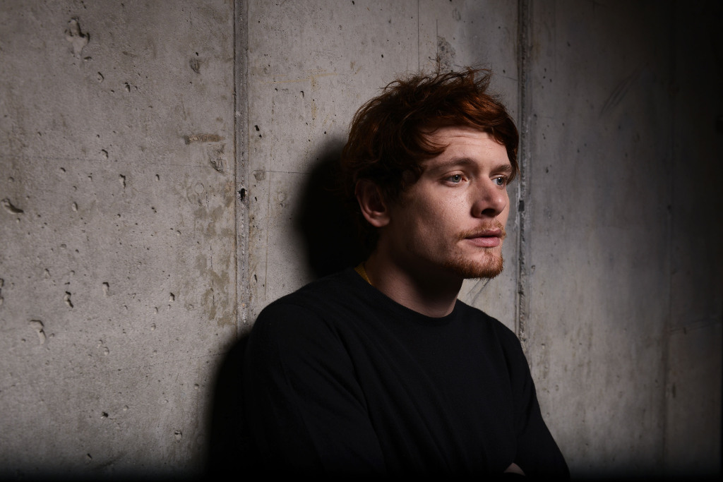 Jack O'Connell no Tribeca Film Festival, em 2014