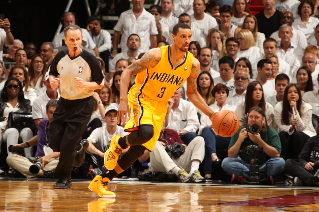 Armador do Indiana Pacers, George Hill  teve vazadas algumas fotos íntimas em 2010, quando ainda atuava pelo San Antonio Spurs. As imagens do craque fizeram muito sucesso entre suas fãs